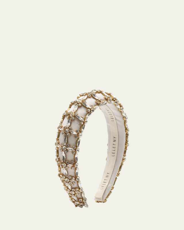 Avril Crystal Padded Headband